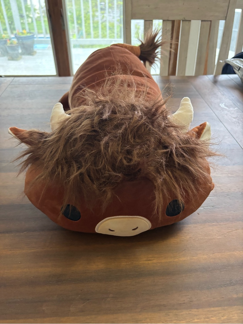 Brown Highland Cow Weight Stuffed Animal